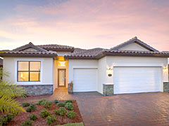 Coral Lakes Model Home by Lennar